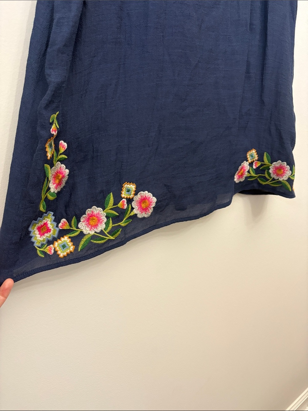 THML Embroidered Floral Sleeveless Mini Dress - Picture 4 of 7